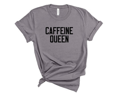 Caffeine Queen Crewneck Tee