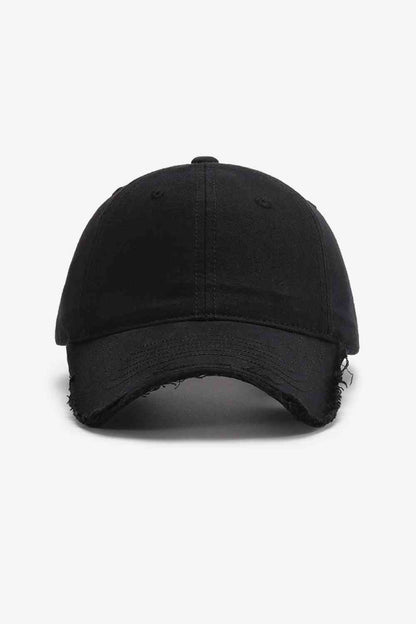 Distressed Adjustable Baseball Cap