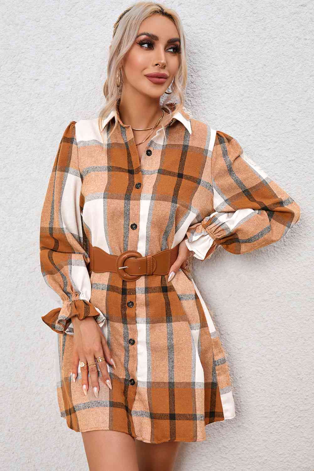 plaid, tunic, fall dress, fall