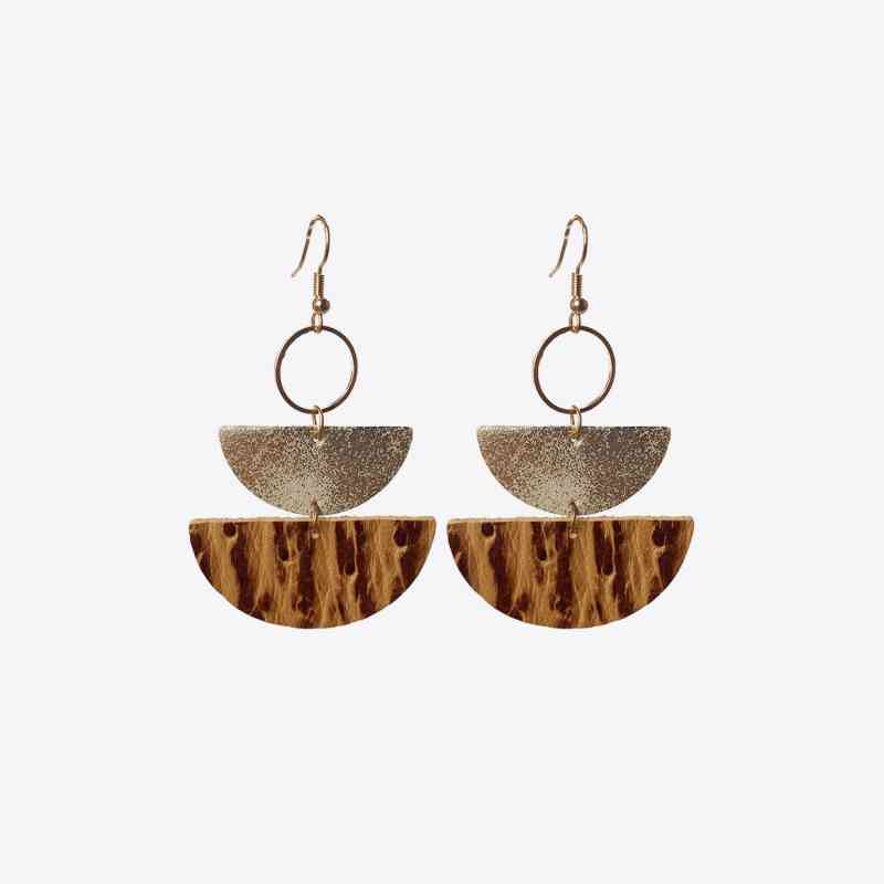 Semicircle Drop Earrings