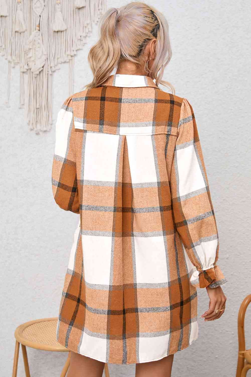 plaid, tunic, fall dress, fall